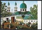 Ansichtskarte von Regine Dapra - "Gastgarten in Salzburg"