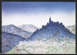 Ansichtskarte von Michel Granger - "Luftspiegelung" (1979)