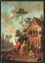 Ansichtskarte von N. Grund (1715-1769) - "Ländliche Szene"