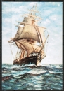 Ansichtskarte von J. Links - "Segelboot"