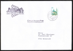 Bund 1534 als portoger. EF mit 100 Pf SWK "Alttting" geschnitten aus Skl.-MH auf Inl.-Drucksache 20-50g von 1991-1993, 14x20 cm