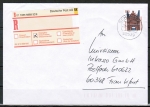 Bund 1938 als portoger. EF mit 510 Pf SWK aus Rolle auf Inlands-Einschreibe-Brief bis 20g von 1997-2002, codiert