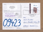 Bund 1746 als portoger. EF mit 550 Pf SWK aus Bogen mit Ober-Eckrand auf Inlands-Pckchen-Adresse von 1994-1995