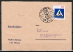 Bund 668 als portoger. EF mit 50 Pf Fgnger-berweg auf Inlands-Brief 20-50g von 1971-1972
