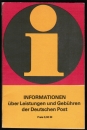 DDR - Original-Gebührenheft - Nachauflage von 1981, gebraucht - in guter Erhaltung !