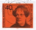 Bund 791 als portoger. EF mit 40 Pf Luise Otto-Peters auf Inlands-Brief bis 20g vom 1 Hj. 1974 im Ankauf gesucht !