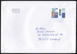 Bund 3657 als portoger. EF mit 275 Cent Briefe-Dauerserie aus Bogen mit Seitenrand auf C5-Inlands-Brief über 2 cm Dicke von 2022-heute