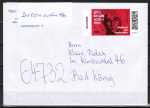 Bund 3660 als portoger. EF mit 100 Cent Otto Braun auf Inlands-Kompakt-Brief 20-50g von 2022-2024, codiert, mit Vollstempel auf Marke ...