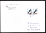 Bund 757 als portoger. MeF mit 2x 70 Pf Jugend 1973 auf C5-Briefdrucksache bis 50 Gramm vom Januar 1993