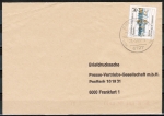 Bund 1251 als portogerechte Einzelfrankatur mit 70 Pf Säule auf Briefdrucksache bis 20 Gramm von 1985-1989