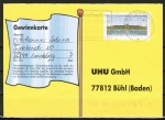 Bund ATM 2 - Typenrad-Druck - Marke zu 100 Pf auf Inlands-Postkarte von 1997-2002, codiert