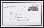 Berlin 775 als portoger. EF mit 80 Pf EZM aus 750 Jahre Berlin - Block auf Briefdrucksache bis 20g von 1989-1991 von Berlin ins Bundesgebiet