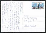 Bund 1721 als portoger. EF mit 80 Pf Frankfurt auf Inlands-Postkarte von 1994-1997