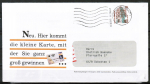 Bund 1339 als portoger. EF mit 30 Pf SWK aus Rolle auf Inlands-Massendrucksache bis 20g von 1987-1989, Fenster-Brief mit Adresse