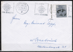Bund 436 als portoger. EF mit 20 Pf Wilhelm Leuschner EZM aus dem Widerstands-Block auf Inlands-Brief bis 20g von 1964-1966