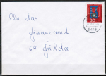 Bund 522 als portoger. EF mit 30 Pf Dynamo-Prinzip auf Inlands-Brief bis 20g von 1966-1968