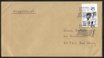 Bund 3568 als portoger. EF mit 95 Cent Fritz Walter auf Langformat-Inlands-Kompakt-Brief 20-50g mit Großbriefsortieranlagen-Entwertung 12/2020, ca. 23 cm