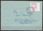 Bund 601 als portoger. EF mit 30 Pf Philatelistentag auf Inlands-Brief bis 20g von 1969-1972
