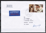 Bund 2679 als portoger. EF mit 145 Cent Lovis Corinth auf Auslands-Brief 20-50g von 2011-2012 nach China/AnkStpl.