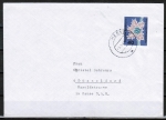 Bund 395 als portoger. EF mit 40 Pf Flora und Philatelie auf kleinformatigem Inlands-Brief über 20g von 1963-1964