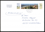 Bund 3510 + 3511 als portoger. Zdr.-EF mit 60 + 60 Cent Bonn / Siebengebirge-Zusammendruck auf Inland-Büchersendung über 50g / 14x20 cm von 2019