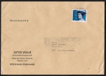 Bund 829 als portoger. EF mit 70 Pf Gertrud von le Fort auf C5-Inands-Drucksache 100-250g von 1977, ca. 23 cm lang
