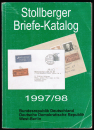 Stollberger Briefe-Katalog 1997 / 98, gebraucht - mit vielen Kennzeichnungen, Notizen, etc.