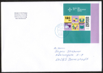 Bund 3887 als portoger. EF mit 180 Cent Wohlfahrt 2025 aus MH mit Rndern auf Inlands-Brief 14x20 cm von 2025-2026, 20 cm lang