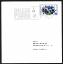 Bund 907 als portoger. EF mit 70 Pf Wohlfahrt 1976 auf Nichtstandard-Inlands-Infopost bis 20g von 1997-2002, 14x14 cm
