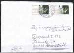 Bund 1953 als portoger. MeF mit 2x 110 Pf Mendelssohn-Bartholdy auf Inlands-Kompakt-Brief 20-50g von 1998, Mängel