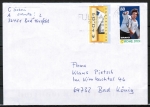Brief mit Vignettenmarke " Bravo / Michael Stich " und ATM 5 im August 2003 unbeanstandet befördert !
