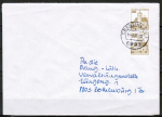 Bund 914 o.g./u.g. als portoger. EF mit 30 Pf B+S senkr. Paar oben/unten geschnitten aus MH im Buchdruck auf Inlands-Brief bis 20g von 1979-1982