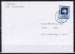 Bund 1117 als portoger. EF mit 100 Pf Antarktis-Vertrag auf Inlands-Brief 20-50g von 1981-1982