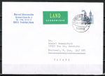 Bund 1665 als portoger. EF mit 200 Pf SWK aus Rolle auf �bersee-Land-Brief von 1993-2002 n. Kanada, vs. codiert