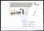 Bund 3822 als portoger. EF mit 85 Cent Tag der Briefmarke / Ochsenaugen EZM aus Philatelieblock auf Inlands-Brief bis 20g von 2024, codiert