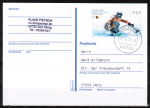 Bund 2781 als portoger. EF mit 45 Cent Sport 2010 auf Inlands-Postkarte von 2010-2019, codiert