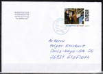 Bund 3753 als portoger. EF mit 160 Cent Max Reger auf "kleinem" Inlands-Brief ber 50g von 2023-heute, codiert, B6-Format
