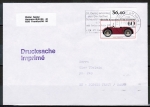 Bund 1125 als portoger. EF mit 60 Pf Jugend 1982 auf Auslands-Drucksache bis 20g von 1982-1989 in die UdSSR/AnkStpl.