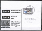 Bund 1321 als portoger. EF mit 60 Pf Europa 1987 auf Auslands-Drucksache bis 20g von 1987 nach sterreich