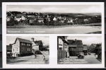 AK Hchst / Hummetroth, 3 Dorf-Ansichten - mit Geschft von Michael Deitrich, gelaufen 1961 - Karte lter !