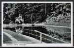 Ansichtskarte  Oberzent / Beerfelden, Waldsee-Schwimmbad, 1930er- / 1950er-Jahre (?)