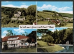 Ansichtskarte Oberzent / Gammelsbach, Gasthof und Pension "Zur Krone" - Georg Foshag, coloriert, um 1965