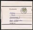 Bund 1140 als portoger. EF mit 80 Pf B+S - Serie aus Rolle im Letterset-Druck auf Inlands-Drucksache-Streifband 20-50g von 1987-1989