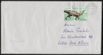 Bund 2690 als portoger. EF mit 145 Cent Jugend 2008 / EZM aus Dinosaurier-Block auf Langformat-Brief über 50g von 2018, 23,5 cm lang
