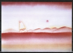 Ansichtskarte von J.-M. Folon - "Die Reise" (1975)