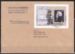 Bund 1571 als portoger. EF mit 100 Pf Mozart-Block auf Inlands-Drucksache 20-50g von 1992