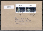 Bund 1655 als portoger. MeF mit 2x 100 Pf Nepomuk auf Inlands-Kompakt-Brief 20-50g vom Juni 1993