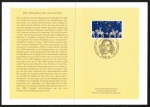 Bund 2282 - 153 Cent Otto von Guericke in Klappkarte der Post mit Ersttags-Sonderstempel