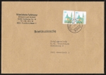 Bund 1534 als portoger. MeF mit 2x 100 Pf SWK "Altötting" geschnitten aus Skl.-MH auf Briefdrucksache 50-100g von 1991-1993, 14x20 cm