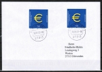 Bund 2236 als portoger. MeF mit 2x 56 Ct. -Einfhrung als Skl.-Marke auf Inlands-Kompakt-Brief 20-50g von 2002, codiert